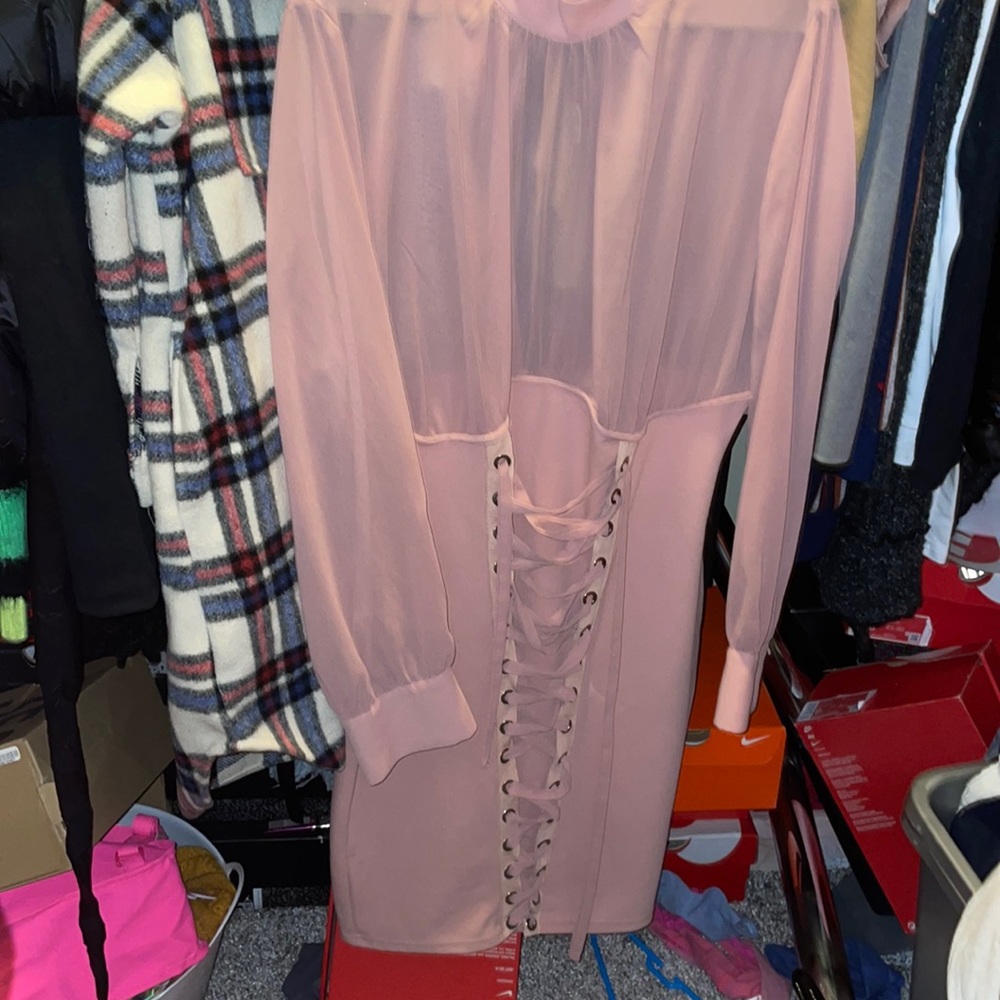 Pink dress